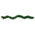 9’ x 10" Pre-Lit Winter Artificial Christmas Garland - Warm White LED Lights - IMAGE 3