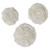 Sea Coral Disc Wall Decorations - 21.75" - Set of 3 - IMAGE 1