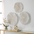 Sea Coral Disc Wall Decorations - 21.75" - Set of 3 - IMAGE 4