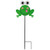 Frog Metal Outdoor Garden Stake - 23" - IMAGE 1