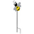 Bee Metal Outdoor Garden Stake - 23" - Black and Yellow - IMAGE 3