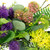 Allium and Thistle Spring Wreath - 22" - Yellow/Purple - IMAGE 5