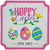 Hoppy Easter Open Daily Metal Wall Sign - 9.75" - IMAGE 1