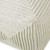 Handwoven Sovanna Geometric Pouf - 24" - Cream - IMAGE 3