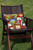 Set of 2 Cat Caroling Christmas Outdoor Patio Throw Pillow Covers 18” - IMAGE 2