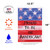 Patriotic 'Proud To Be An American' Outdoor Garden Flag 18" x 12.5" - IMAGE 3