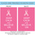 Breast Cancer Ribbon "Keep Calm and Believe On" Outdoor Garden Flag 18" x 12.5" - IMAGE 4