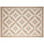 7.75' x 10' Beige and Ivory Geometric Outdoor Area Throw Rug - IMAGE 1