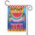 Watermelon "Home Sweet Home" Outdoor Garden Flag 18" x 12.5" - IMAGE 1