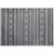 5.25' x 7.25' Slate Gray and Black Outdoor Area Throw Rug - IMAGE 1