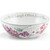 9.5" White and Purple Butterfly Meadow Hydrangea Large Serve Bowl - IMAGE 1