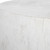Hand Carved Textured Coffee Accent Table - 23.5" - Matte White - IMAGE 4