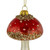 5" Sequined Mushroom Glass Christmas Ornament - IMAGE 3