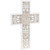 Embossed Cut-Out Cross Wall Decoration - 11.75" - Antique Cream - IMAGE 4