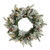 Pre-Lit Artificial Flocked Mixed Pine Cones and Berries Christmas Wreath, 20-Inch, Clear LED Lights - IMAGE 1