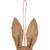 Easter Bunny with Bow Hanging Wall Decoration - 21" - IMAGE 3