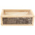 Rustic Wooden Storage Boxes  - 15.5" - Set of 2