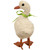 Duck with Polka-Dot Bow Easter Decoration - 8" - IMAGE 4