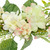 Hydrangea and Fern Golden Ring Half Wreath - 24" - IMAGE 5