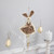 Plush Ballerina Bunny Hanging Easter Decoration- 13" - Brown - IMAGE 3