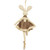 Plush Ballerina Bunny Hanging Easter Decoration- 13" - IMAGE 6
