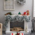 9' x 12" Pre-Lit Flocked Artificial Christmas Garland, Warm White LED Lights - IMAGE 5