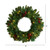 Pre-Lit Pine Artificial Christmas Wreath, 20-Inch, LED Lights - IMAGE 5