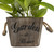 Artificial Olive Plant in Rustic Pot with Handles - 14" - IMAGE 3