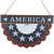 America Wall Bunting Patriotic Hanging Decoration - 11.75"