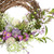 24" Purple Allium, Statice and Lavender Half Spring Wreath - IMAGE 6