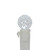 LED G12 Berry Christmas Lights - Pure White - 16' White Wire - 50ct - IMAGE 4