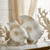 Coastal Fish Tabletop Figurine - 10" - White - IMAGE 2