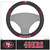 15" NFL San Francisco 49ers Embroidered Steering Wheel Cover - IMAGE 1
