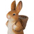 Standing Bunny Carrying a Basket Outdoor Garden Statue - 16.75" - IMAGE 6