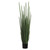 63" Artificial Two-Tone Snake Grass Potted Plant - IMAGE 1