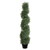 4' Artificial Spiral Cedar Topiary with Black Pot - IMAGE 1