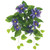 Clematis UV-Protected Artificial Floral Bush Spray - 20.5" - Purple - IMAGE 1