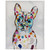 Bulldog Watercolor Canvas Wall Art, 19.5" x 15.75" - IMAGE 1