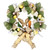Bunny and Bows Floral Easter Wreath - 22" - Green and Beige - Unlit - IMAGE 1