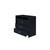3-Drawer Dresser with Shelf - 36.5" - Black - IMAGE 4