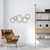 Layered Rings Centerpiece Wall Decoration - 44.25" - Gold - IMAGE 2