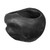 Round Carved Teak Bowl with Curved Edge - 11.75" - Black - IMAGE 1