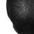 Round Carved Teak Bowl with Curved Edge - 11.75" - Black