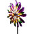 Mardi Gras Flower Outdoor Pinwheel Garden Stake - 4.5' - IMAGE 4