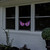 Lighted Eyes Halloween Window Decoration - 20" - Purple - IMAGE 4