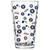 5.75" Clear and Blue MLB Houston Astros Logo Printed Pint Glass - IMAGE 1