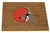 NFL Cleveland Browns Logo Rectangular Coir Door Mat 29.5" x 19.5" - IMAGE 1