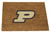 NCAA Purdue Boilermakers Rectangular Coir Door Mat 29.5" x 19.5" - IMAGE 1