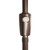 10ft Outdoor Patio Rectangle Sunbrella Market Umbrella with Bronze Push Button Tilt, Silver