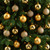 Shatterproof 3-Finish Christmas Ball Ornaments - 2.5" (60mm) - Gold - 30ct - IMAGE 2